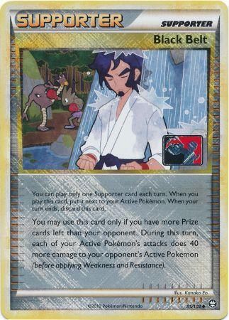 Black Belt - 85/102 (League Promo)/102 - Reverse Holofoil League & Championship Cards - Promo