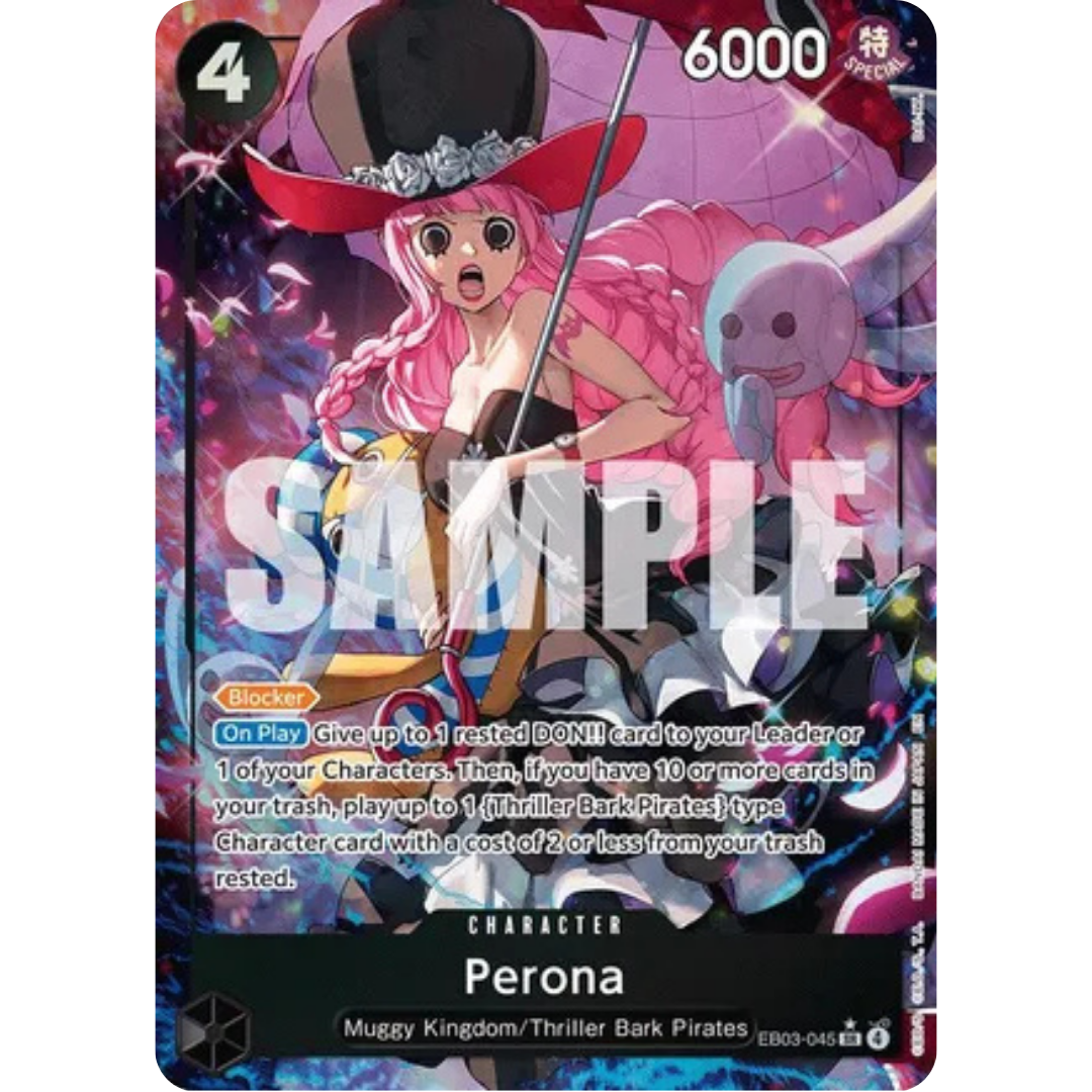 Perona (Alternate Art) (EB03-045) - Extra Booster: One Piece Heroines Edition Foil