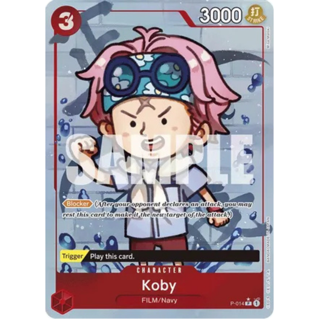 Koby (Full Art) (P-014) - Premium Booster -The Best- Foil