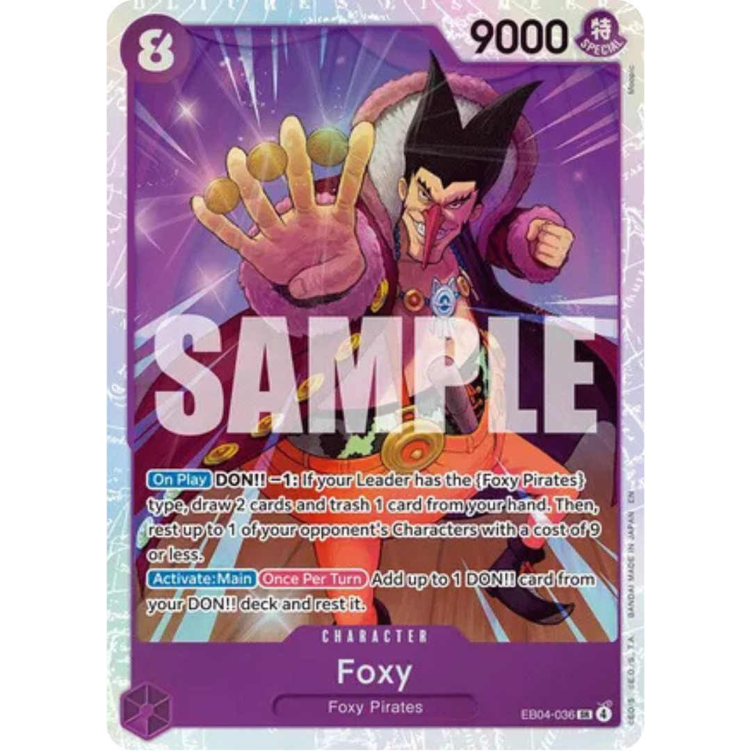 Foxy (EB04-036) - The Azure Sea's Seven Foil