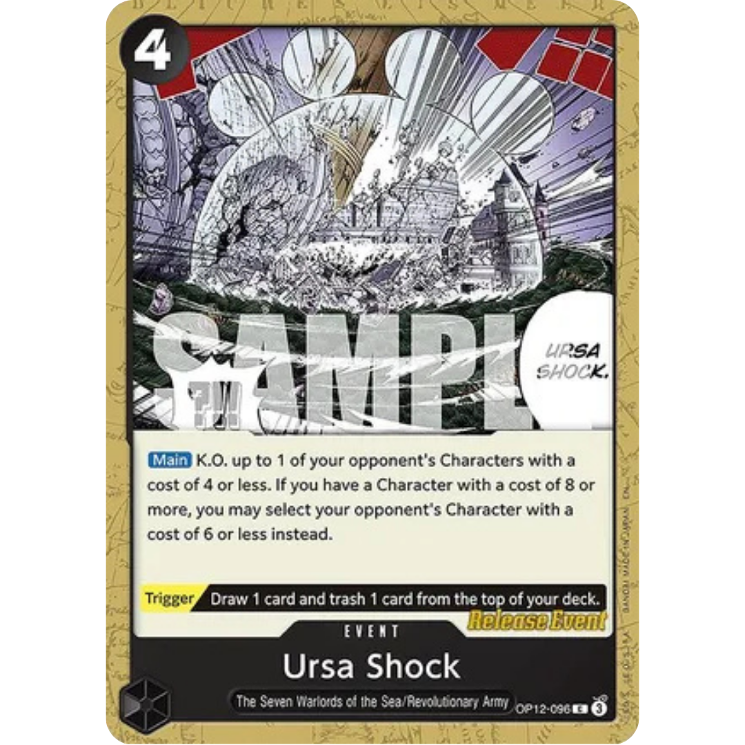 Ursa Shock (OP12-096) - Legacy of the Master Release Event Cards