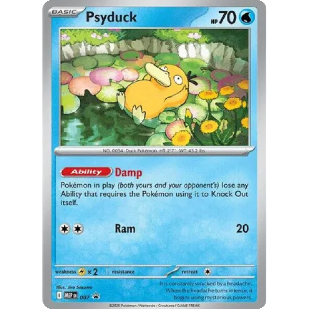 Psyduck 007 - Holofoil ME Mega Evolution Promo - Promo