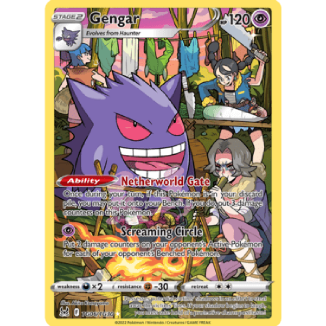 Gengar TG06 - Holofoil SWSH11 Lost Origin Trainer Gallery - Ultra Rare