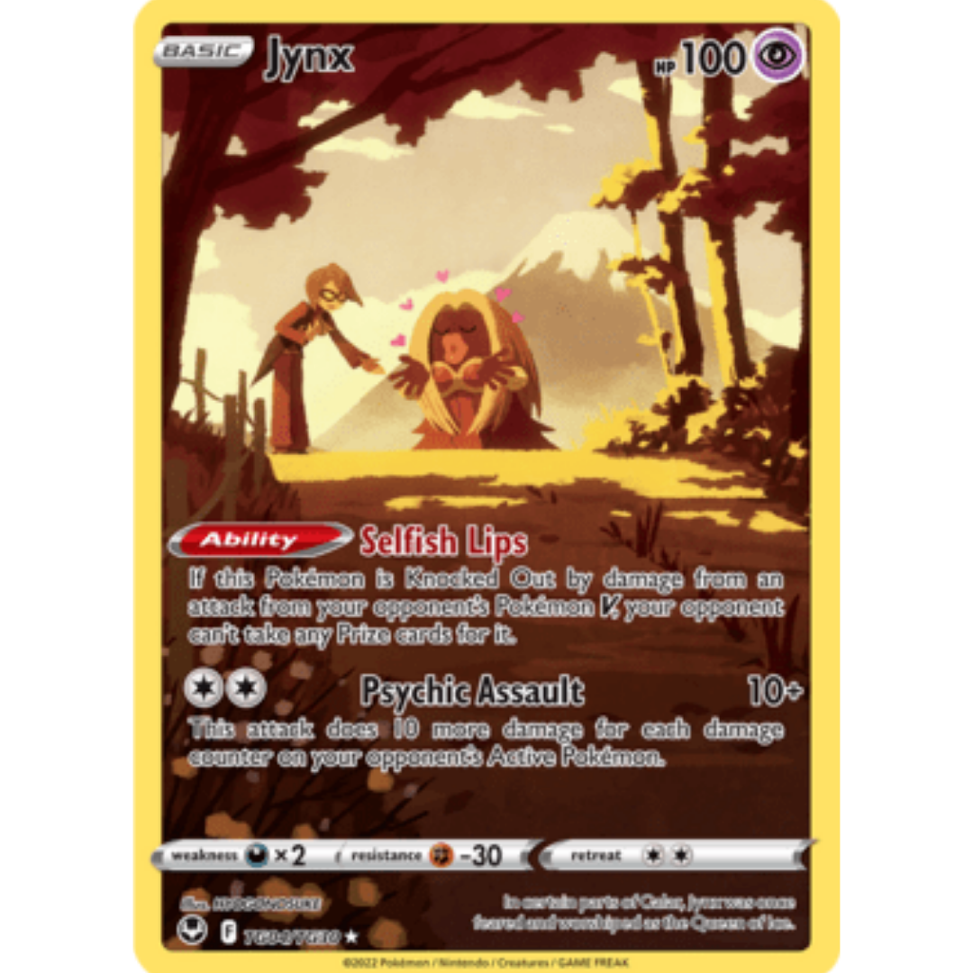 Jynx TG04 - Holofoil SWSH12 Silver Tempest Trainer Gallery - Ultra Rare
