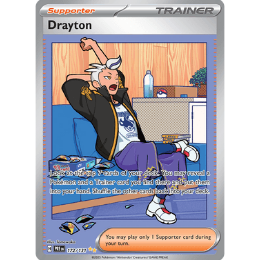 Drayton 172/131 - Holofoil SV Prismatic Evolutions - Special Illustration Rare