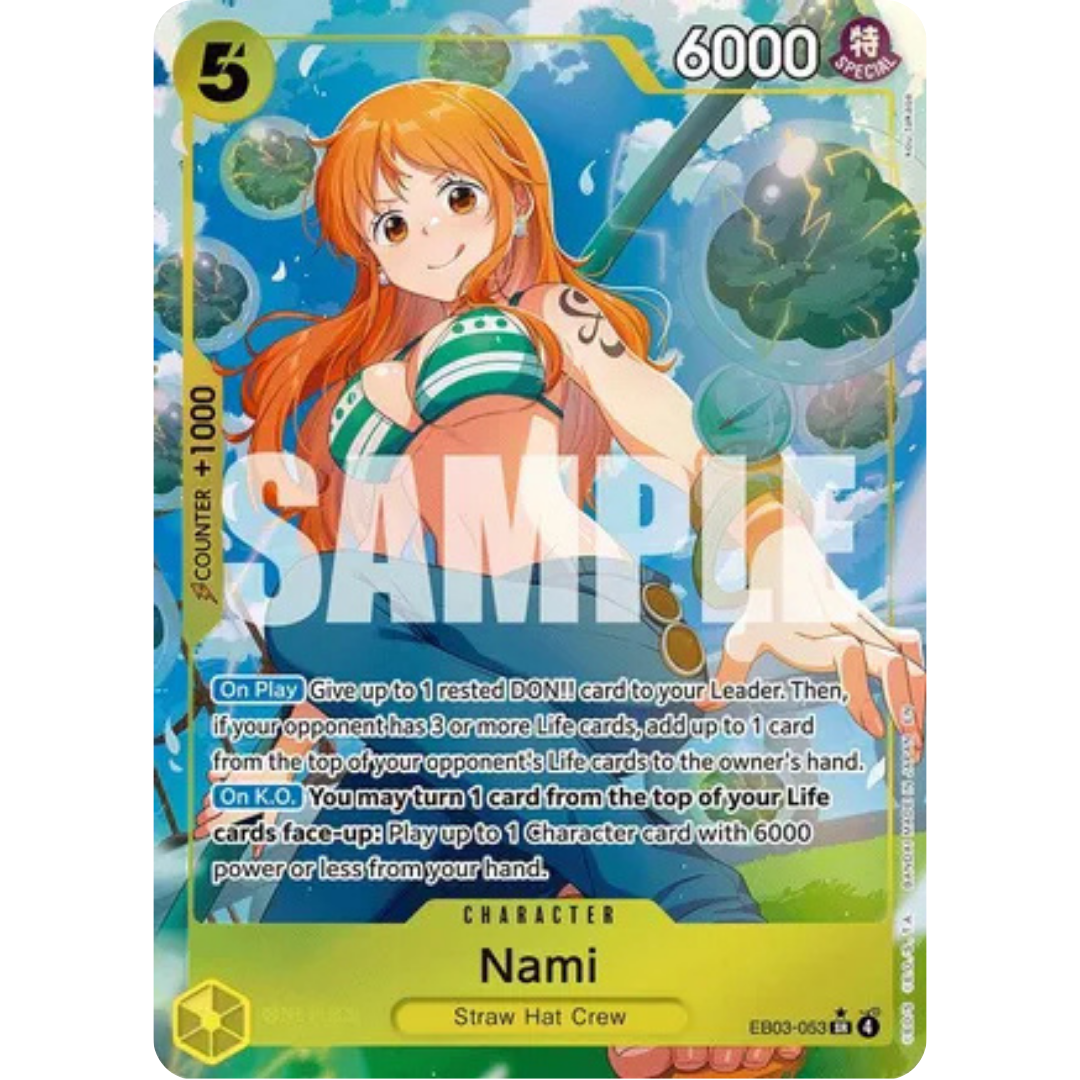 Nami (053) (Alternate Art) (EB03-053) - Extra Booster: One Piece Heroines Edition Foil
