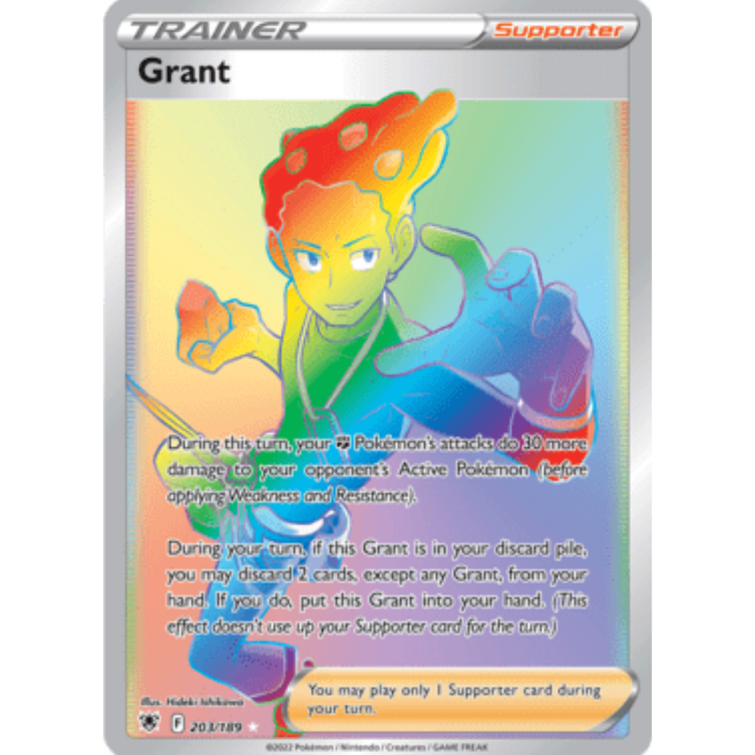 Grant (Secret) 203 - Holofoil SWSH10 Astral Radiance - Secret Rare