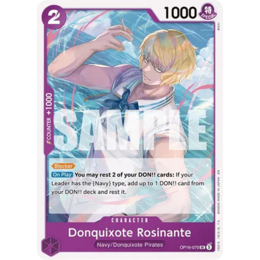 Donquixote Rosinante (OP16-070) - The Time of Battle