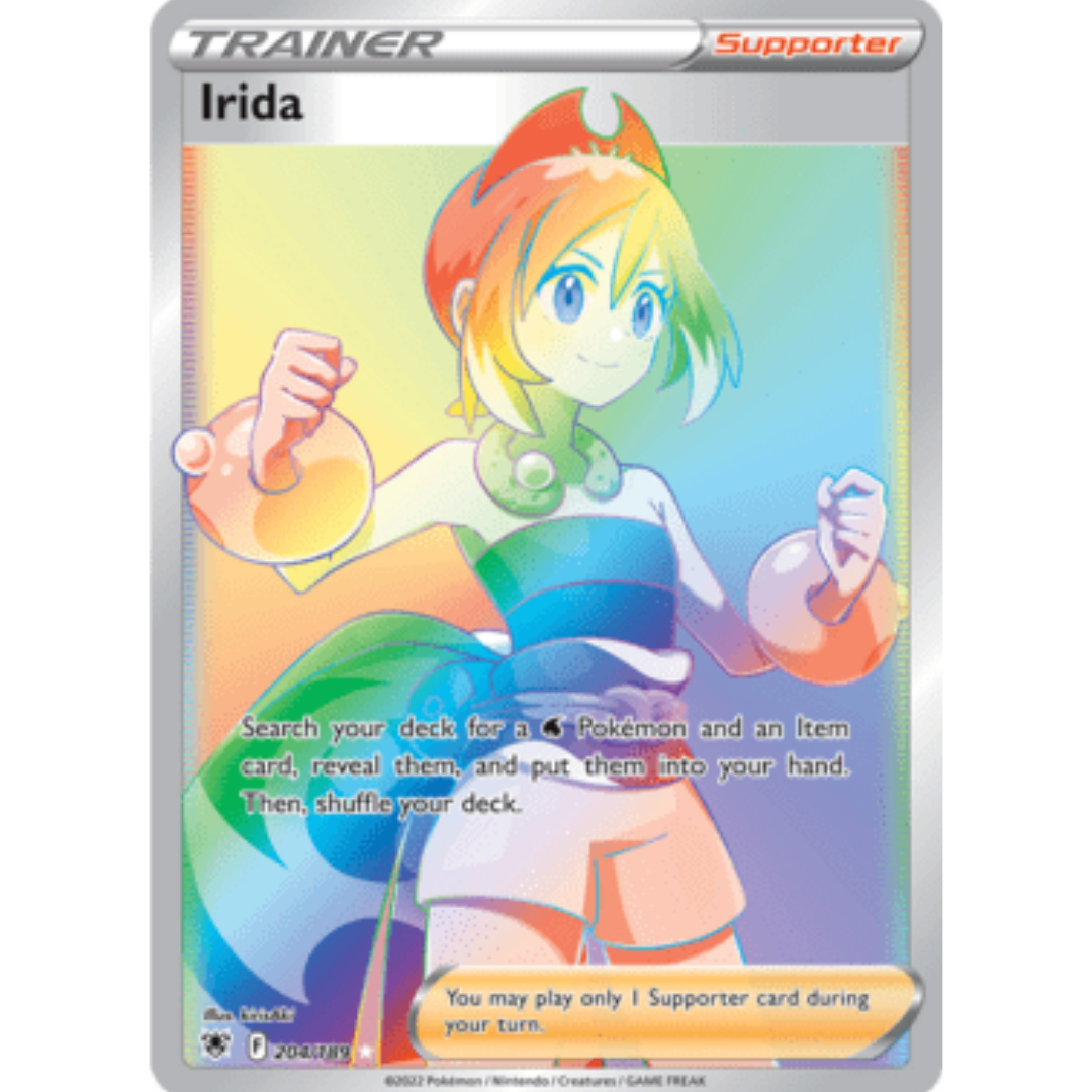 Irida (Secret) 204 - Holofoil SWSH10 Astral Radiance - Secret Rare
