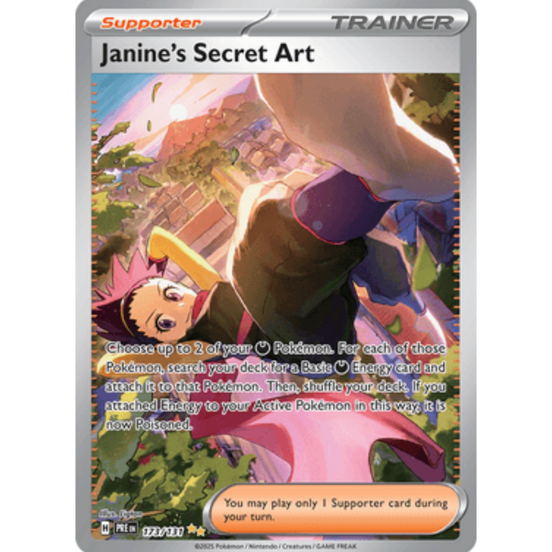 Janine's Secret Art 173/131 - Holofoil SV Prismatic Evolutions - Special Illustration Rare