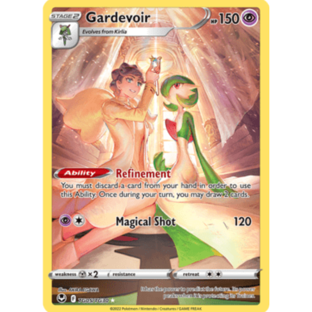 Gardevoir TG05 - Holofoil SWSH12 Silver Tempest Trainer Gallery - Ultra Rare