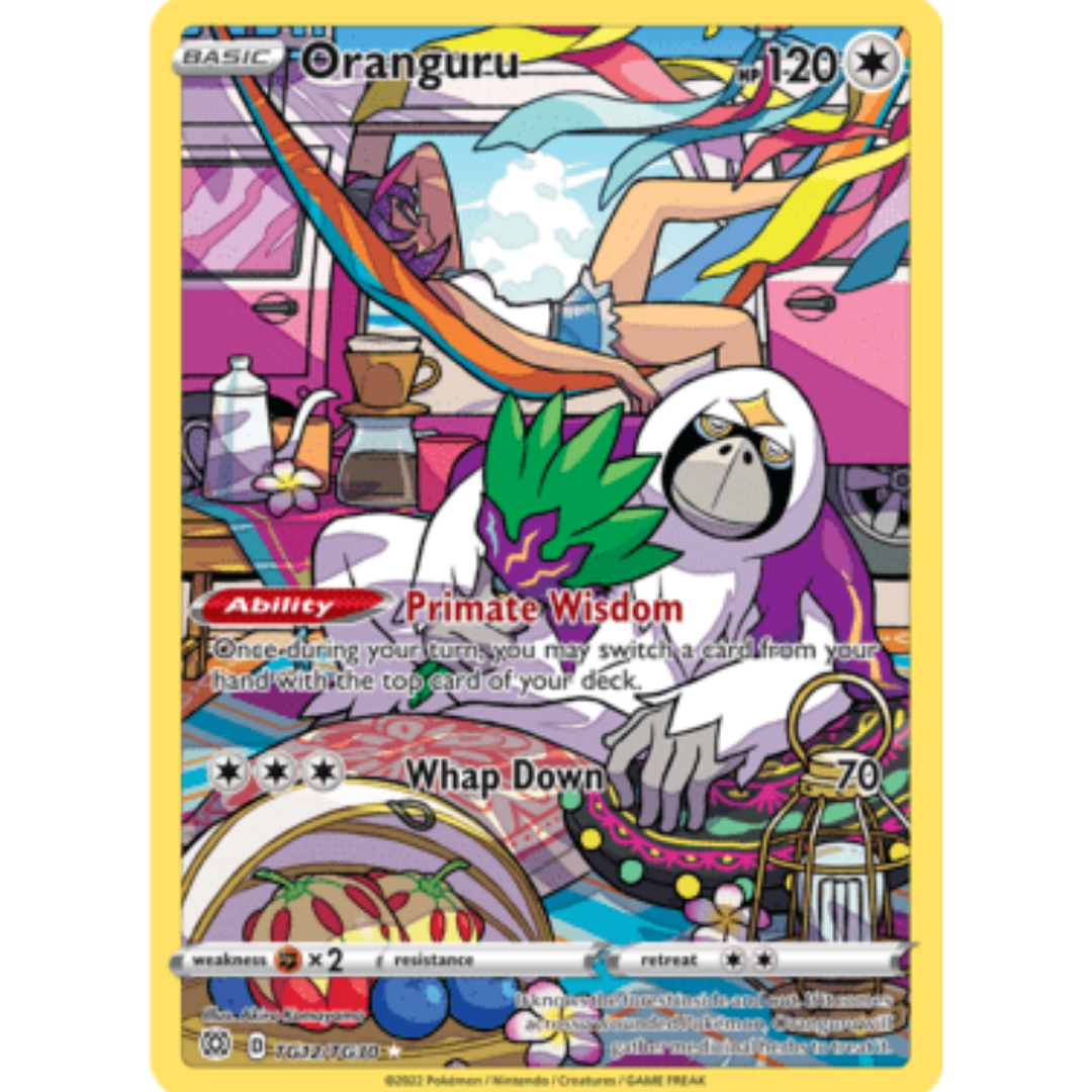 Oranguru TG12 - Holofoil SWSH09 Brilliant Stars Trainer Gallery - Ultra Rare