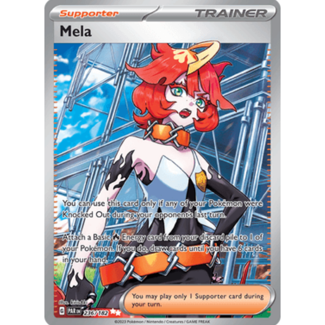 Mela 236/182 - Holofoil SV04 Paradox Rift - Ultra Rare