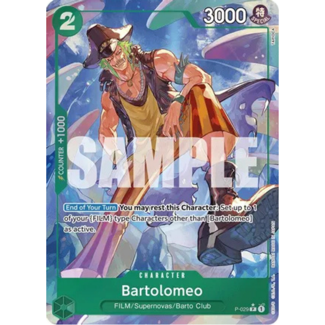 Bartolomeo (P-029) (Full Art) (P-029) - Premium Booster -The Best- Foil