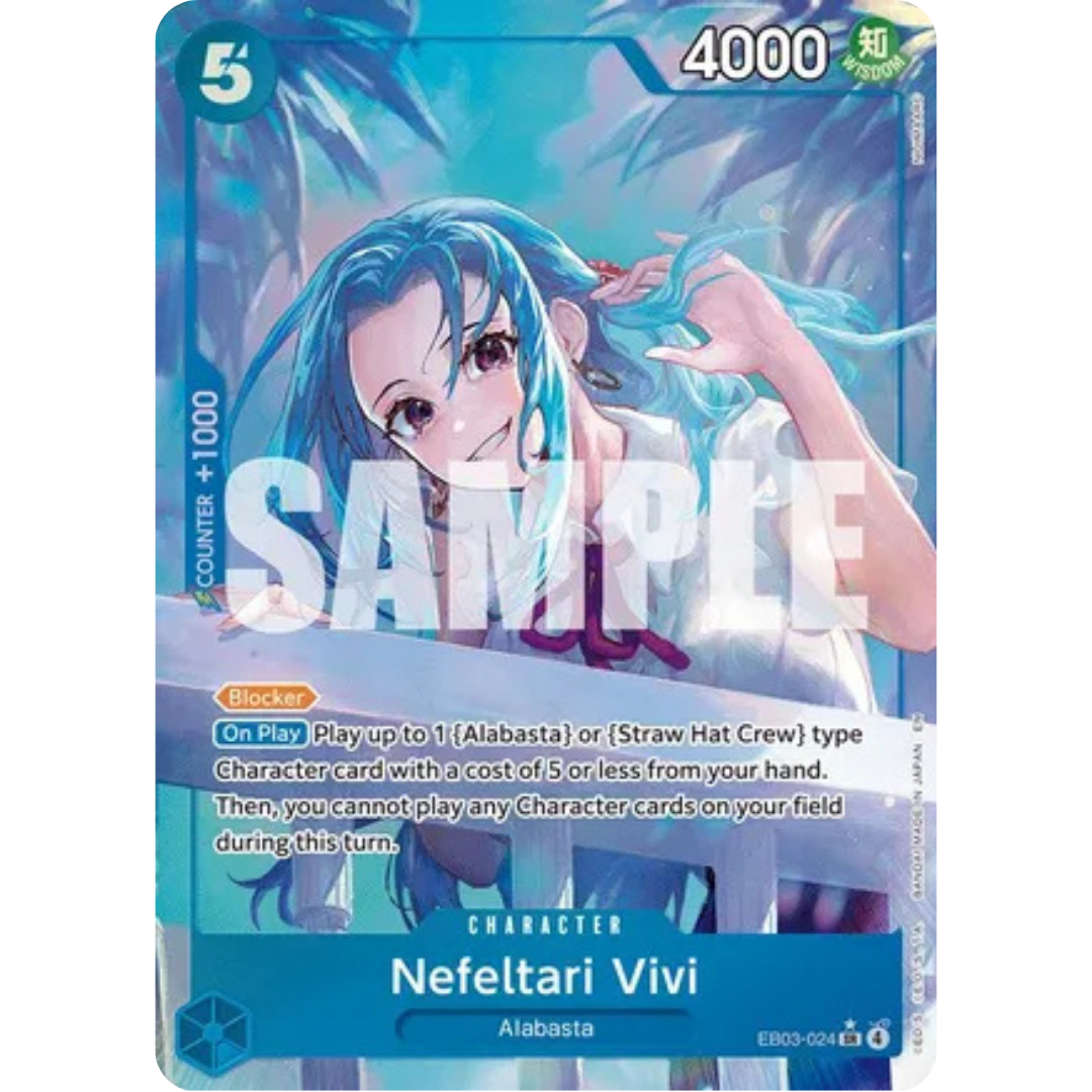 Nefeltari Vivi (024) (Alternate Art) (EB03-024) - Extra Booster: One Piece Heroines Edition Foil