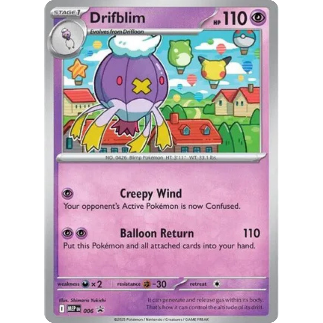 Drifblim 006 - Holofoil ME Mega Evolution Promo - Promo