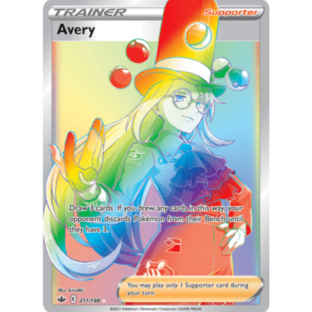 Avery (Secret) - Holofoil SWSH06 Chilling Reign - Secret Rare