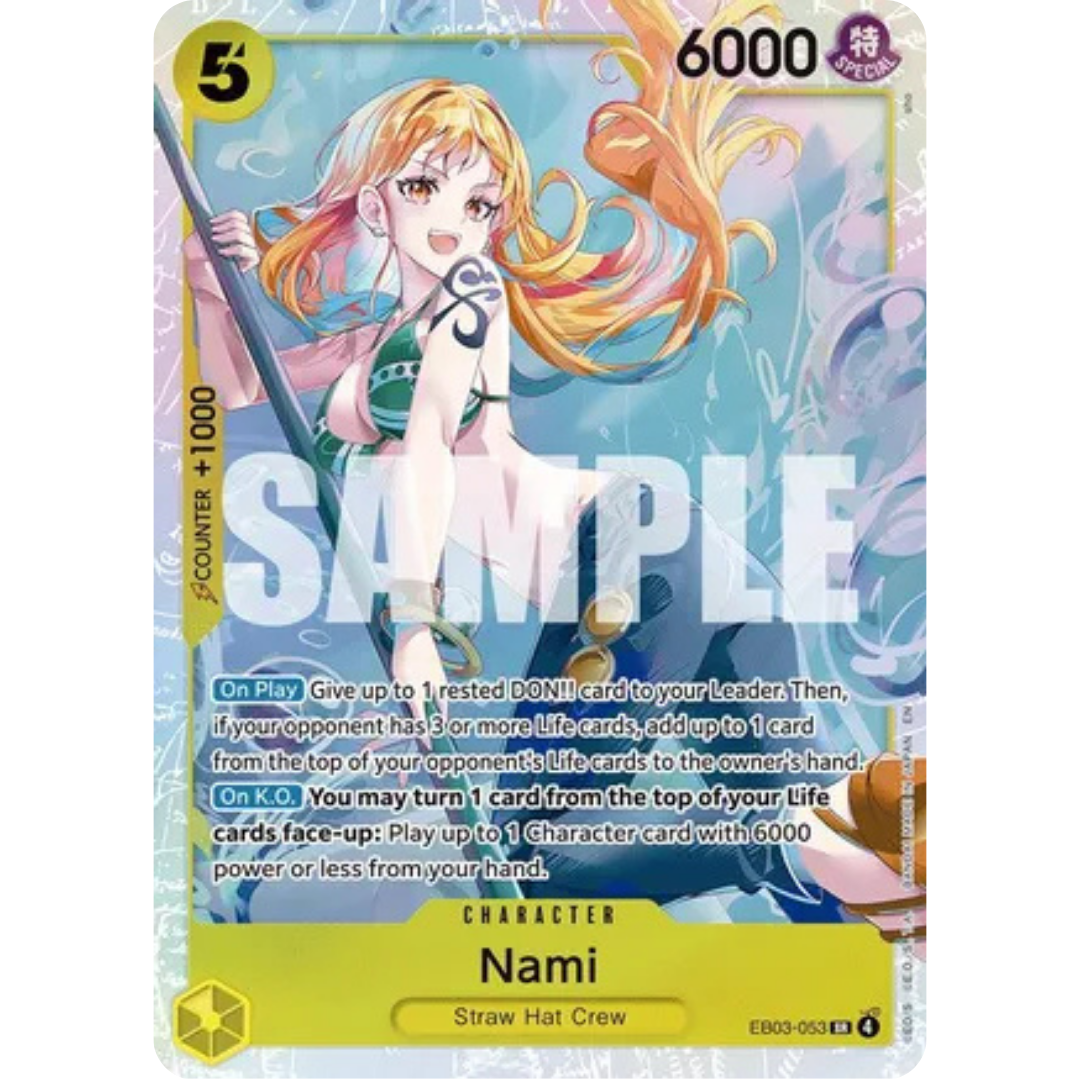 Nami (053) (EB03-053) - Extra Booster: One Piece Heroines Edition Foil