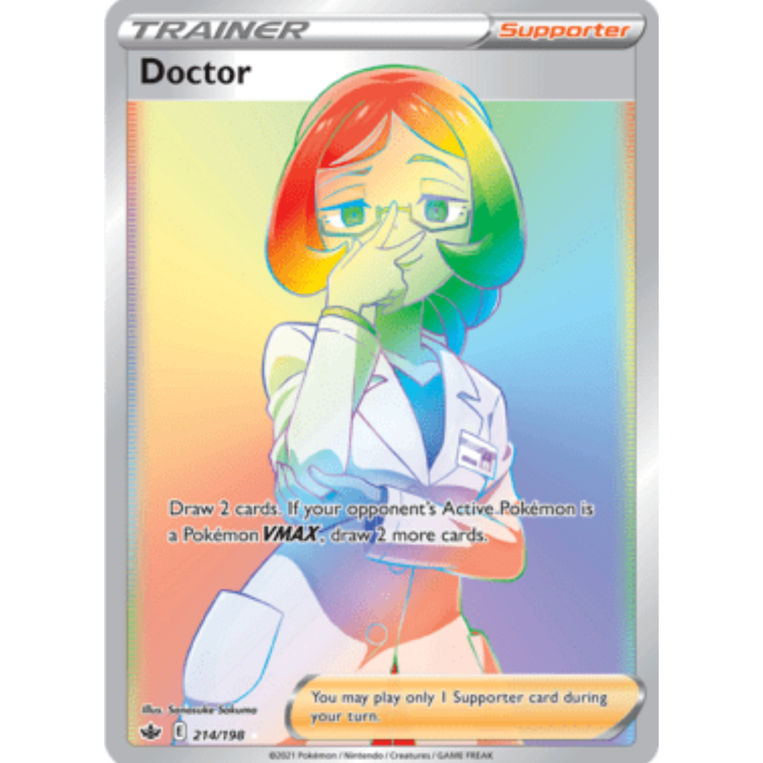 Doctor (Secret) - Holofoil SWSH06 Chilling Reign - Secret Rare