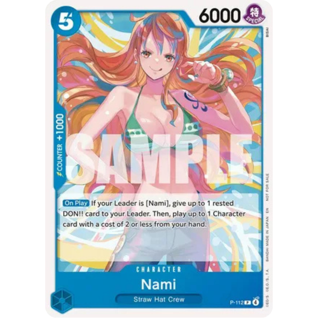 Nami (Heroines Battle Pack) (P-112) - One Piece Promotion Cards