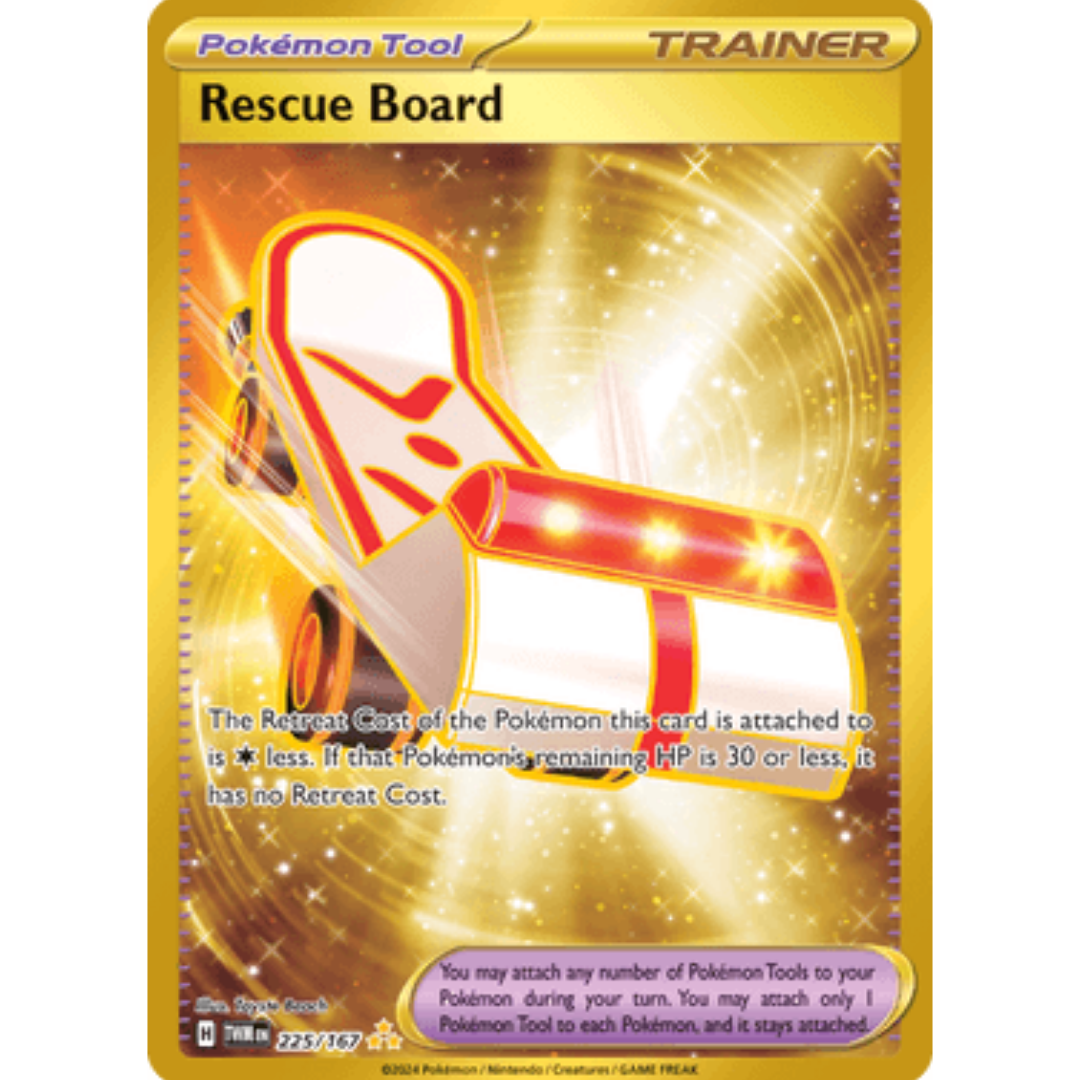 Rescue Board 225 - Holofoil SV06 Twilight Masquerade - Hyper Rare
