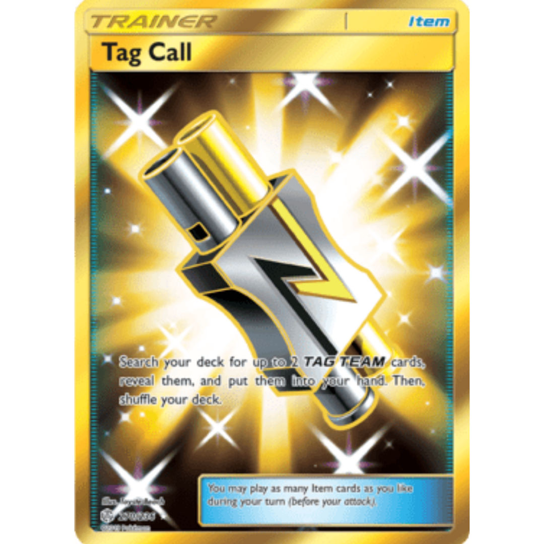 Tag Call (Secret) 270 - Holofoil SM Cosmic Eclipse - Secret Rare