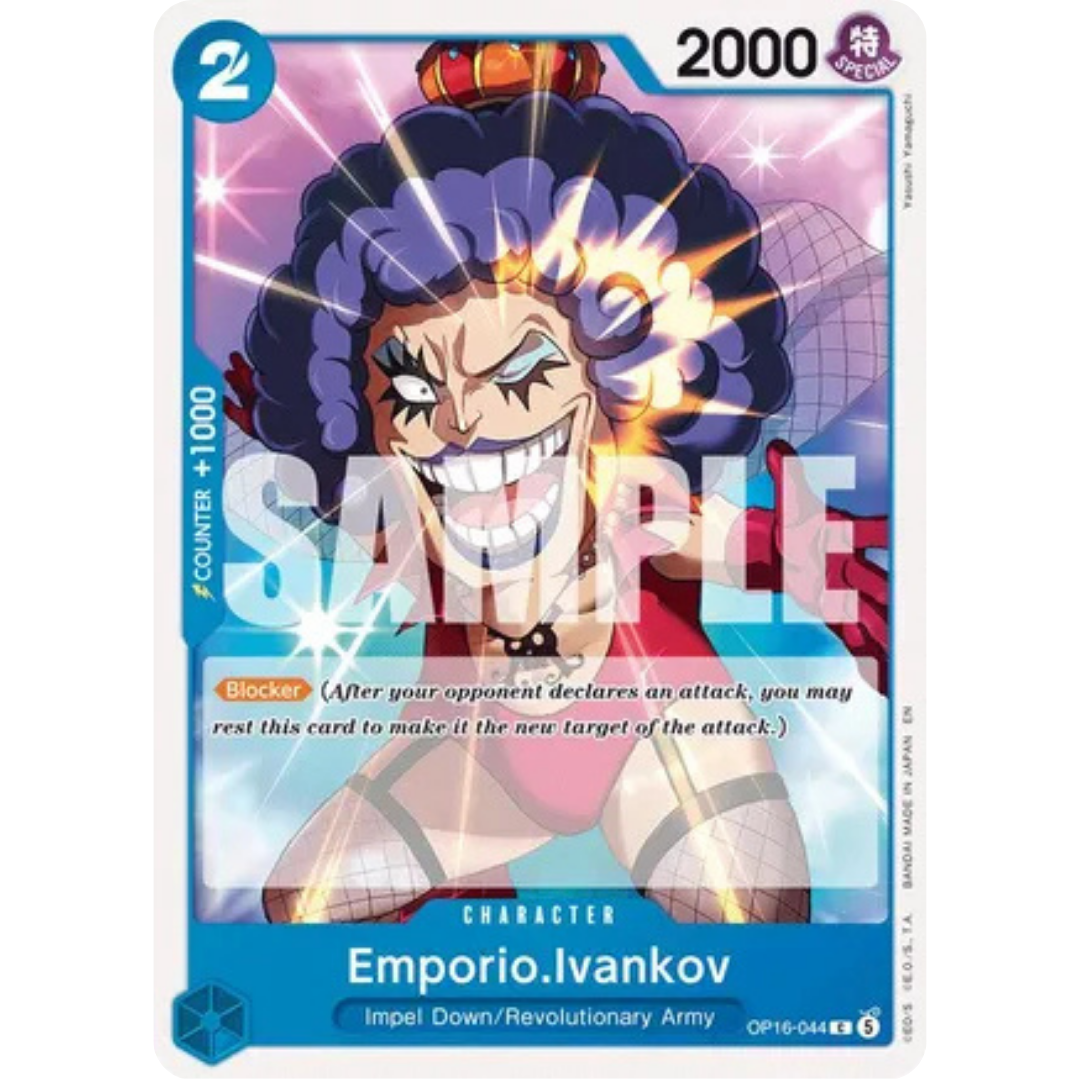 Emporio.Ivankov (044) (OP16-044) - The Time of Battle