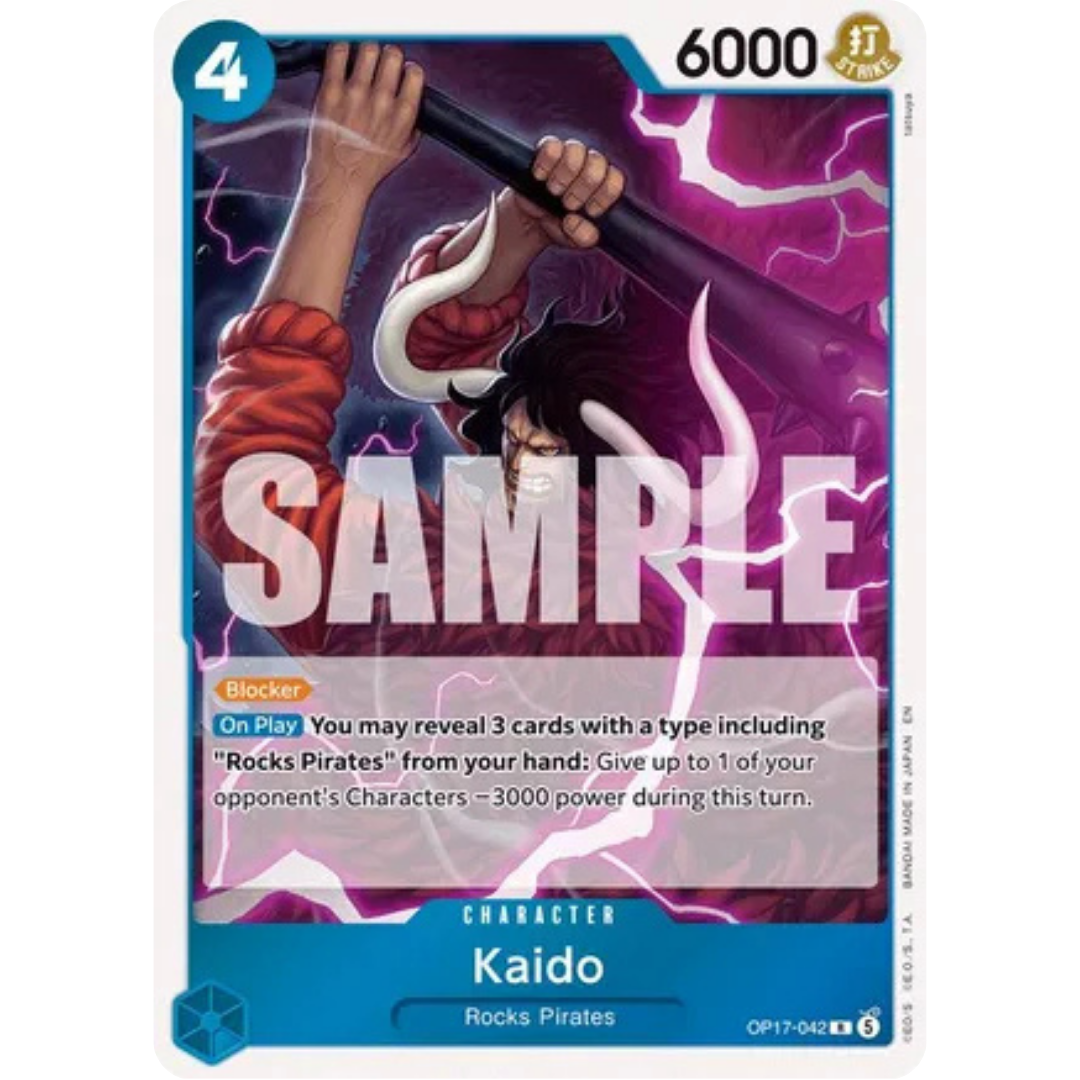Kaido (042) (OP17-042) - The World's Strongest Warriors Foil