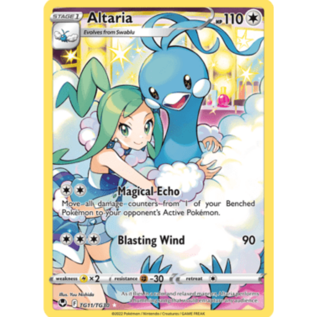 Altaria TG11 - Holofoil SWSH12 Silver Tempest Trainer Gallery - Ultra Rare