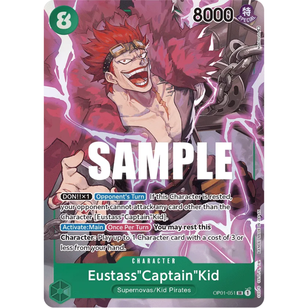 Eustass"Captain"Kid (Parallel) (OP01-051) - Romance Dawn Foil