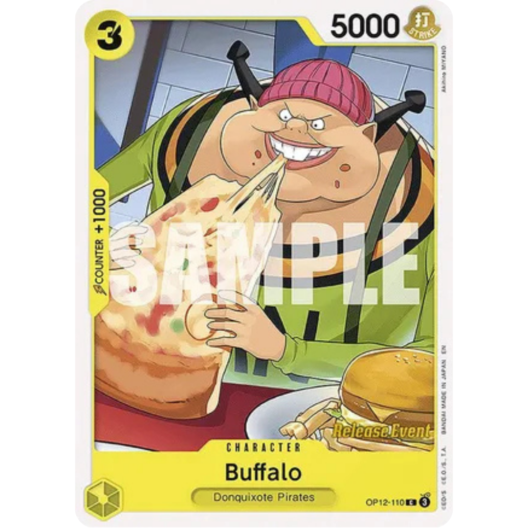 Buffalo (OP12-110) - Legacy of the Master Release Event Cards