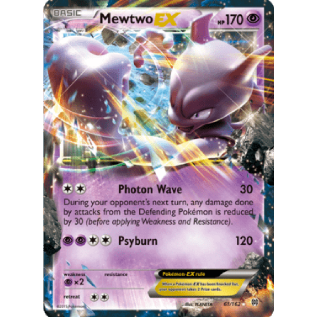 Mewtwo EX (61) 061/162 - Holofoil XY BREAKthrough - Ultra Rare