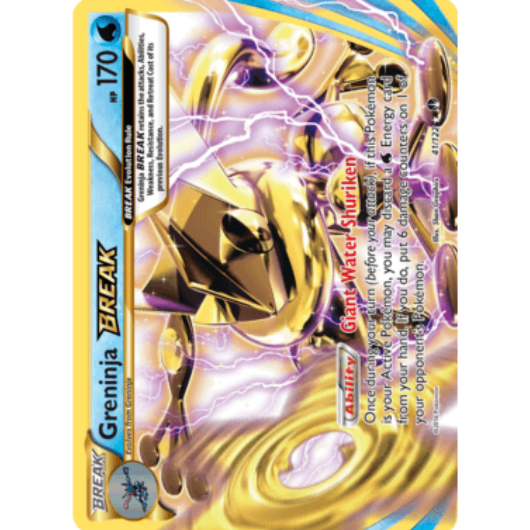 Greninja BREAK 041/122 - Holofoil XY BREAKpoint - Rare BREAK