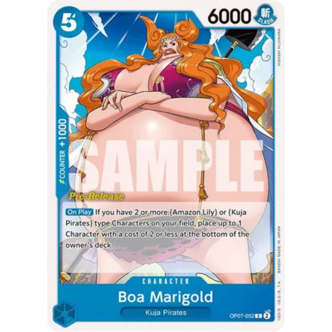 Boa Marigold (OP07-052) - 500 Years in the Future Pre-Release Cards