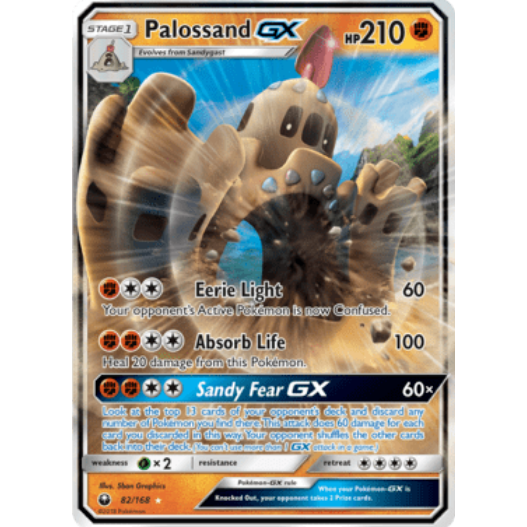 Palossand GX - Holofoil SM Celestial Storm - Ultra Rare