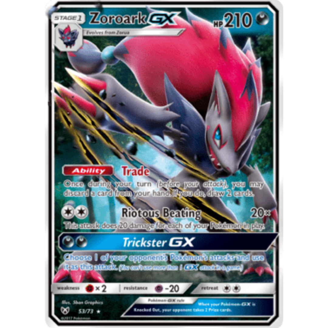 Zoroark GX 053/73 - Holofoil Shining Legends - Ultra Rare