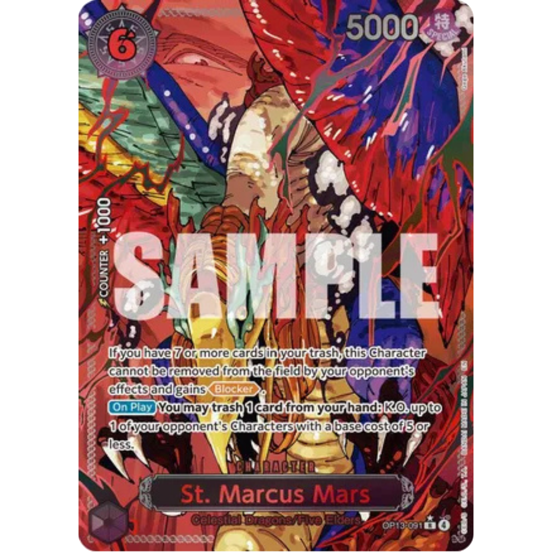 St. Marcus Mars (Parallel) (OP13-091) - Carrying On His Will Foil