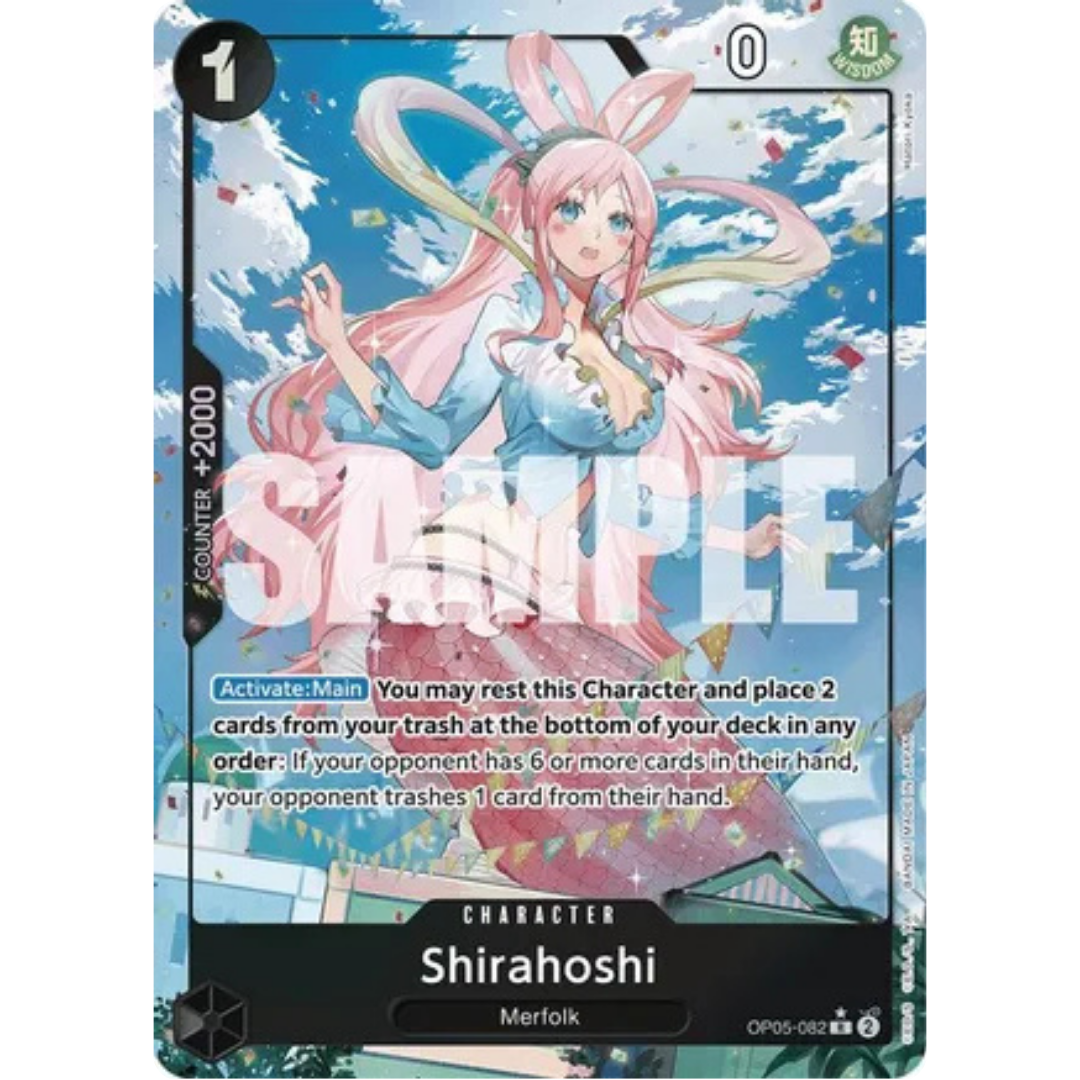 Shirahoshi (OP05-082) (Full Art) (OP05-082) - Premium Booster -The Best- Foil