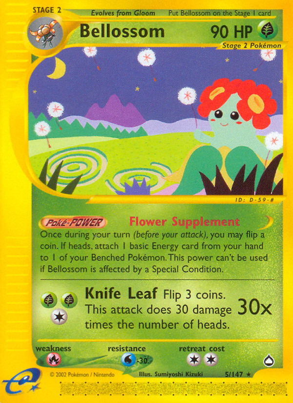 Bellossom 005 Aquapolis - Rare