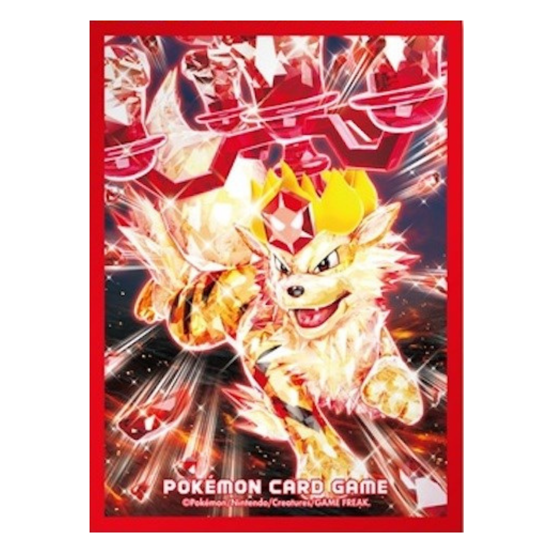 Card Sleeves - Terastal Arcanine (64-Pack)