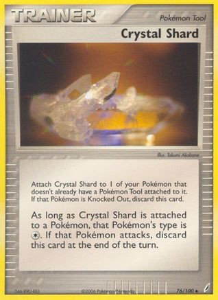 Crystal Shard/100 - Reverse Holofoil Crystal Guardians - Uncommon