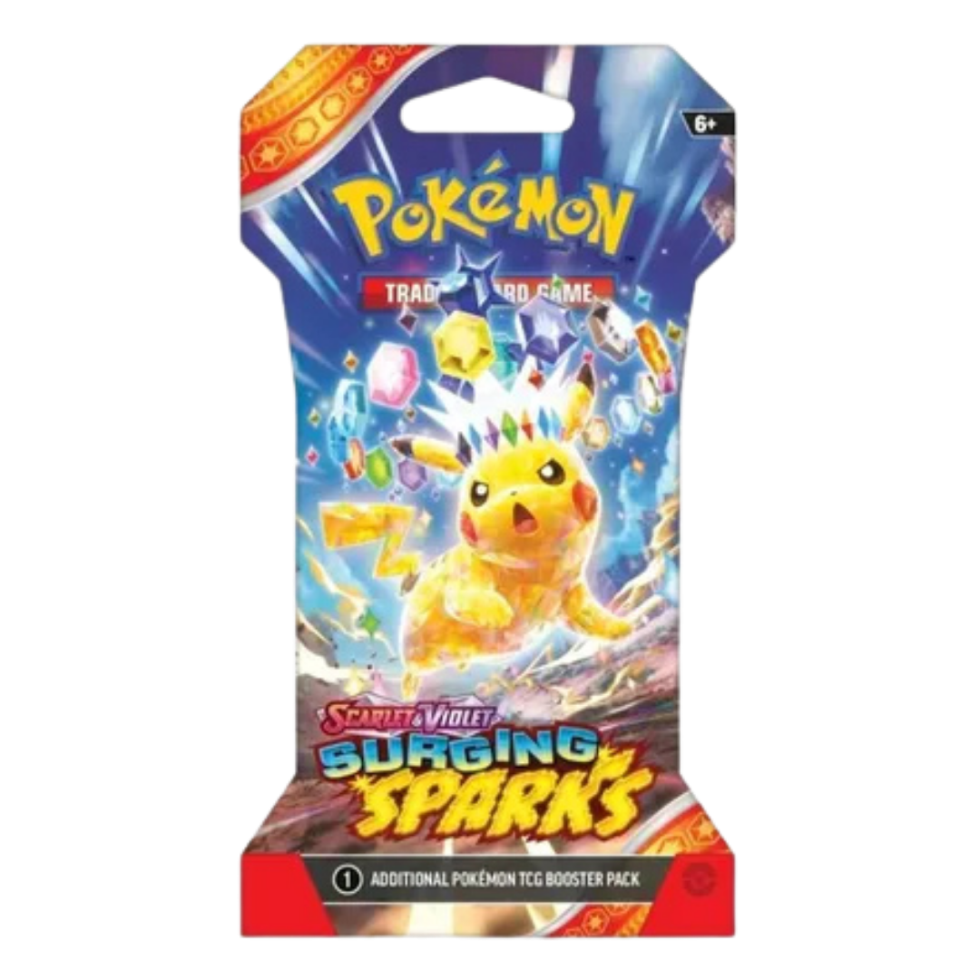 Surging Sparks Sleeved Booster Pack