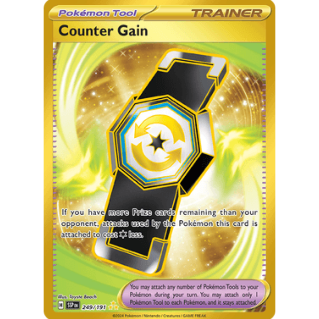 Counter Gain 249/191 - Holofoil SV08 Surging Sparks - Hyper Rare