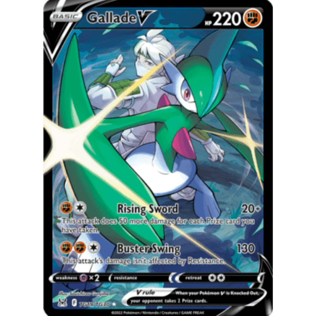 Gallade V TG19 - Holofoil SWSH11 Lost Origin Trainer Gallery - Ultra Rare