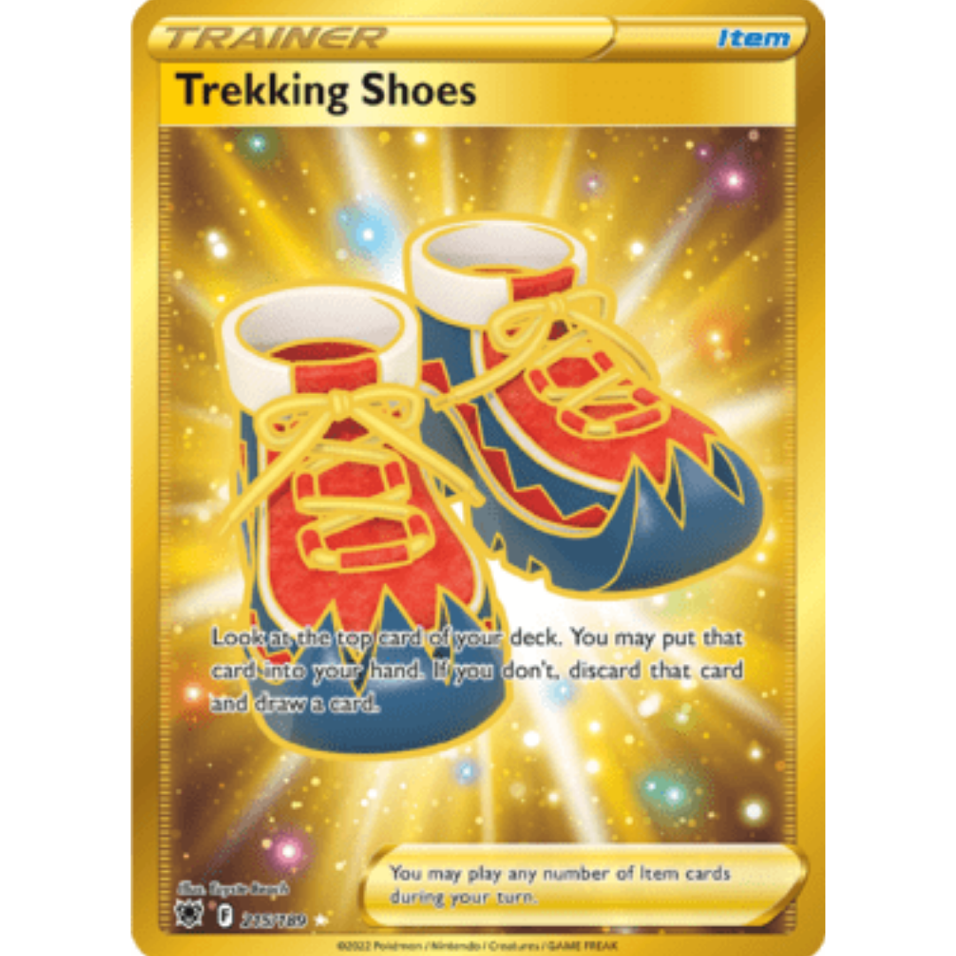 Trekking Shoes (Secret) 215 - Holofoil SWSH10 Astral Radiance - Secret Rare