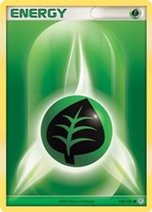 Grass Energy 123 - Reverse Holofoil Diamond and Pearl - Common