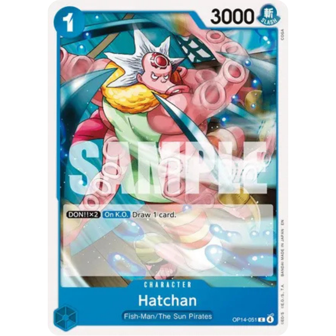Hatchan (OP14-051) - The Azure Sea's Seven