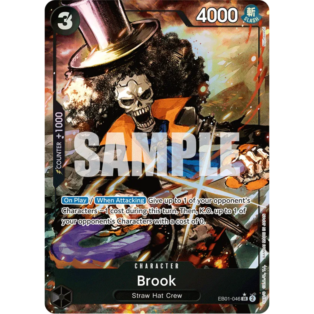 Brook (046) (Alternate Art) (EB01-046) - Extra Booster: Memorial Collection Foil