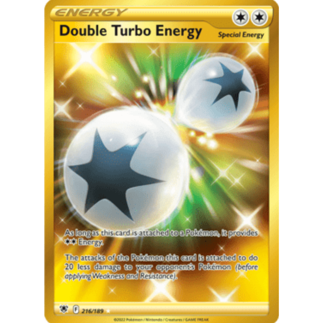Double Turbo Energy (Secret) 216 - Holofoil SWSH10 Astral Radiance - Secret Rare