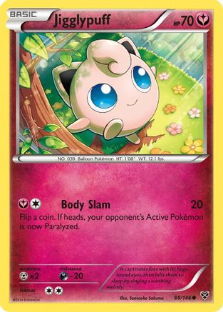 Jigglypuff (88) 088 XY Base Set - Common